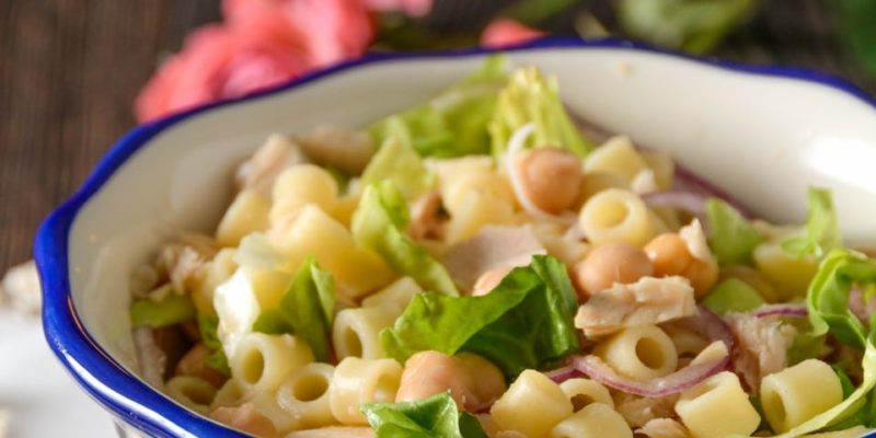 Tuna and Chickpea Pasta Salad Recipe