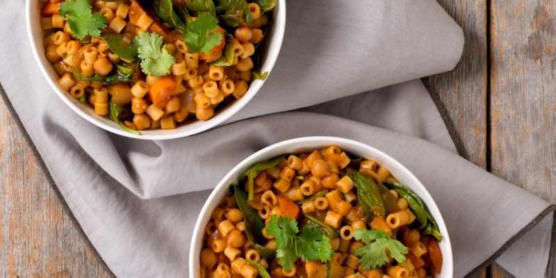 Spicy Ditalini and Chickpea Stew Recipe