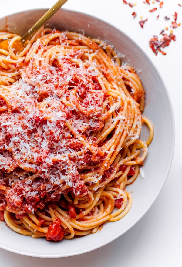 Classic Spaghetti Amatriciana | Share the Pasta