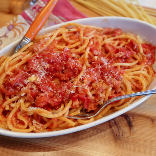 Culinary Alchemy: Amazing Amatrice - Spaghetti all'Amatriciana